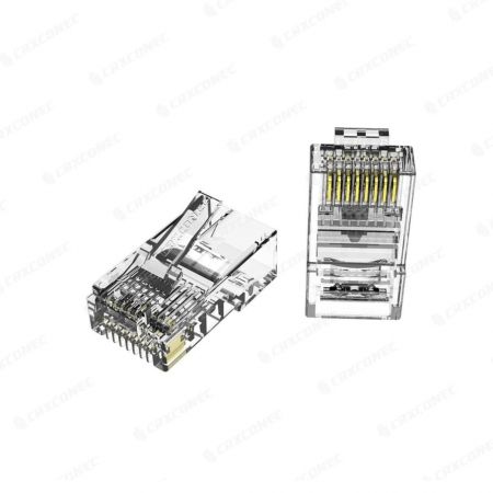 Cat.5E UTP modulaire Ethernet-stekker RJ45 met 2 contactpennen